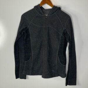 Mountain Hardwear Gray Full Zip Jacket Size Medium
